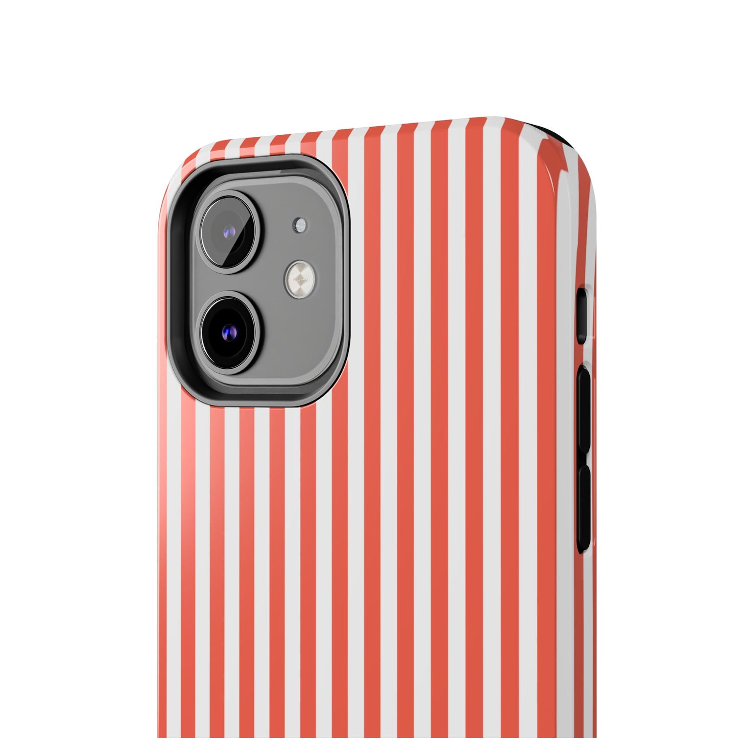 Red Stripes Phone Case - USA, Cute, Trendy, Durable, Hand-Designed Phone Cases