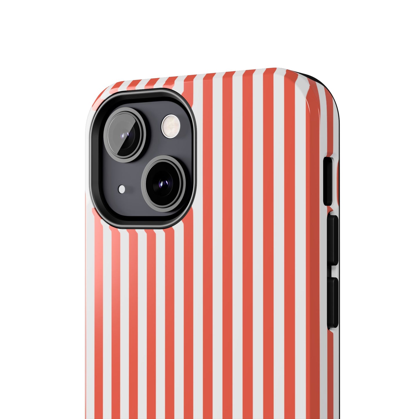 Red Stripes Phone Case - USA, Cute, Trendy, Durable, Hand-Designed Phone Cases