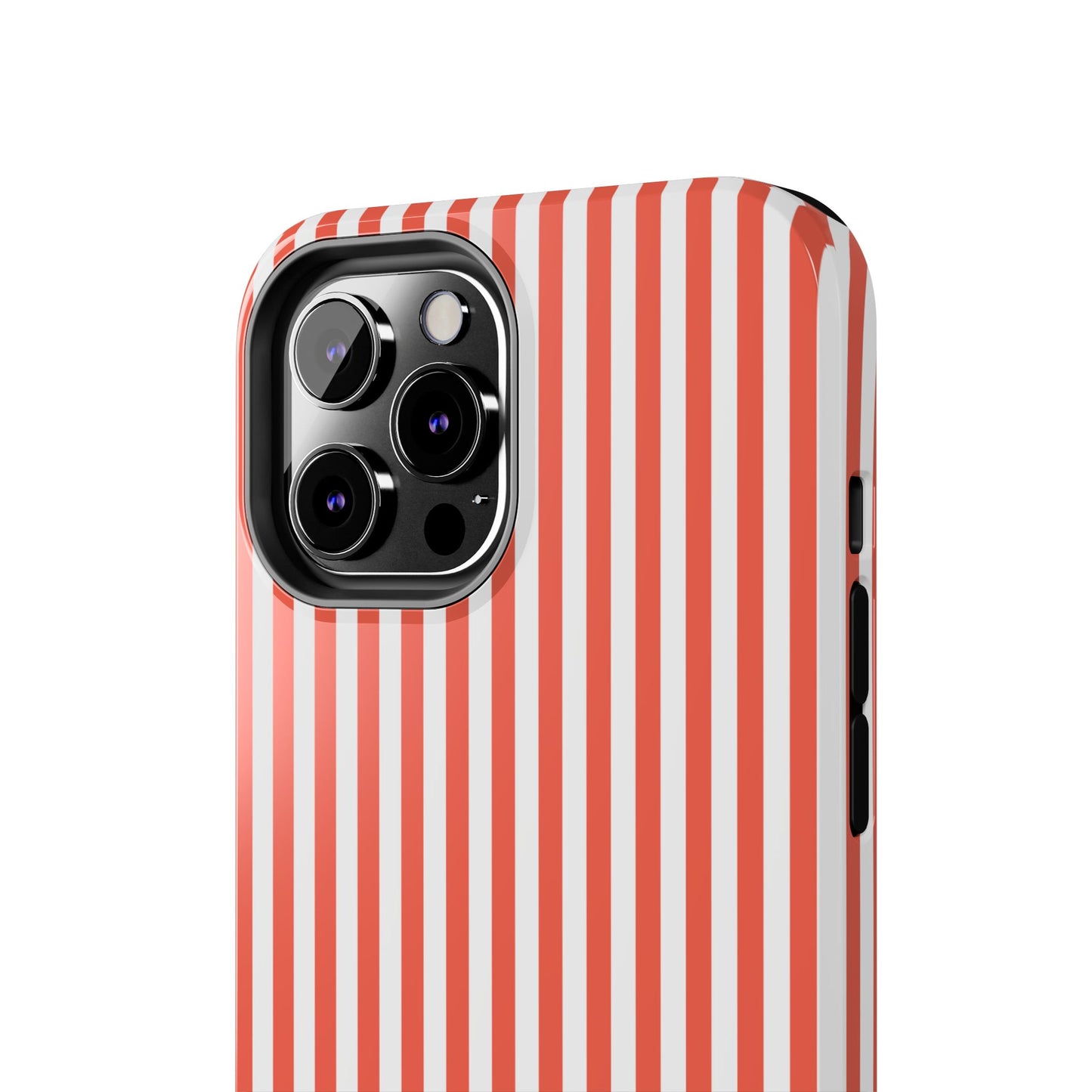 Red Stripes Phone Case - USA, Cute, Trendy, Durable, Hand-Designed Phone Cases