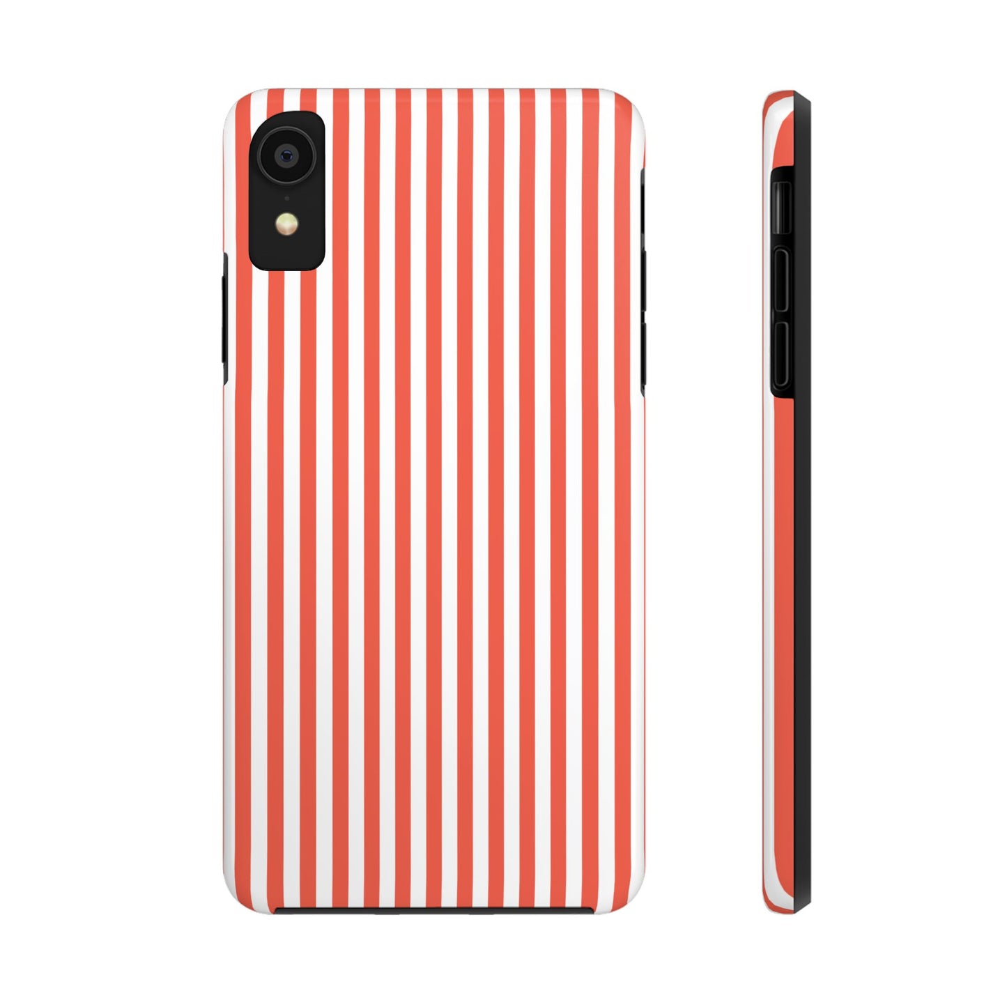 Red Stripes Phone Case - USA, Cute, Trendy, Durable, Hand-Designed Phone Cases