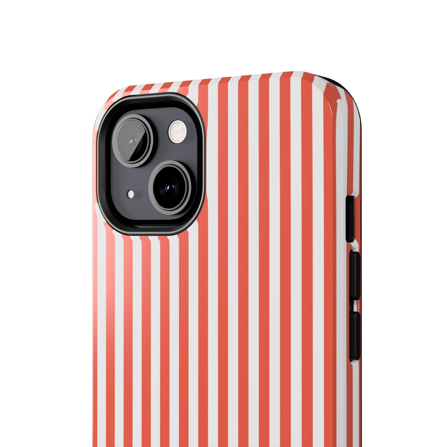 Red Stripes Phone Case - USA, Cute, Trendy, Durable, Hand-Designed Phone Cases
