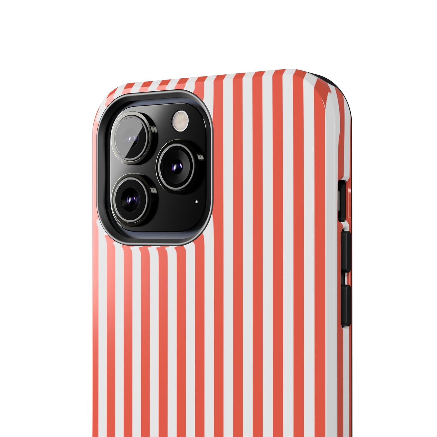Red Stripes Phone Case - USA, Cute, Trendy, Durable, Hand-Designed Phone Cases