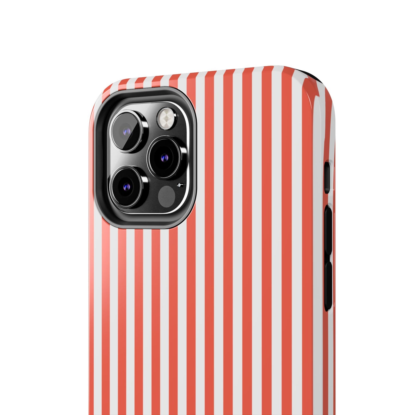 Red Stripes Phone Case - USA, Cute, Trendy, Durable, Hand-Designed Phone Cases