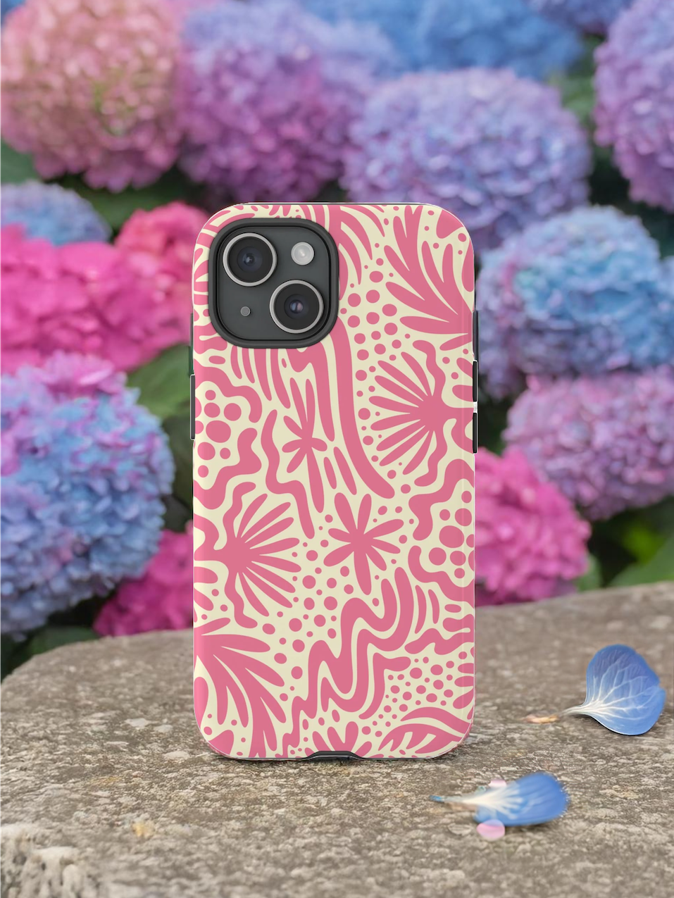 The Oasis Phone Case in Pink – Asho Designs The Oasis Phone Case in Pink – Asho Designs