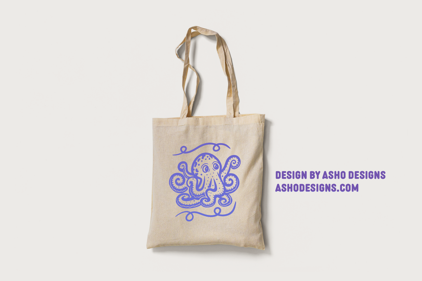 Cartoon Octopus Design SVG Digital Download for Commercial Use