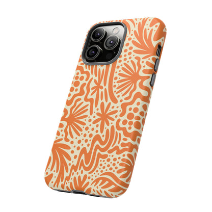 The Oasis Phone Case in Orange