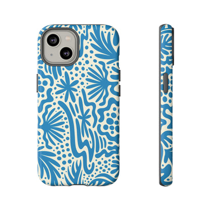 The Oasis Phone Case in Blue