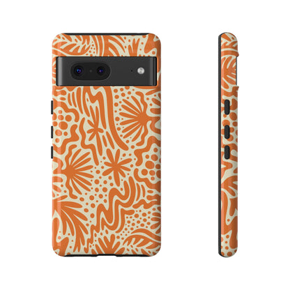 The Oasis Phone Case in Orange