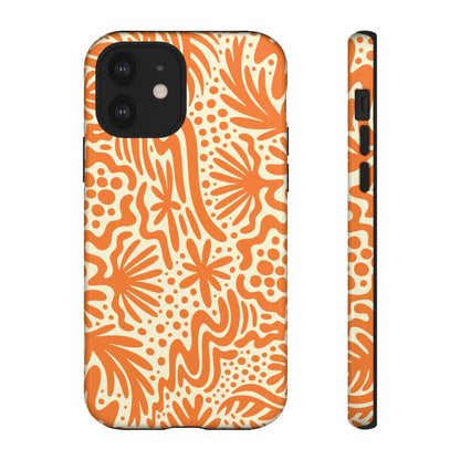 The Oasis Phone Case in Orange