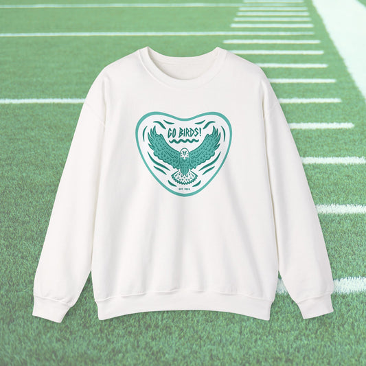 Go Birds Midnight Green Unisex Crewneck Sweatshirt