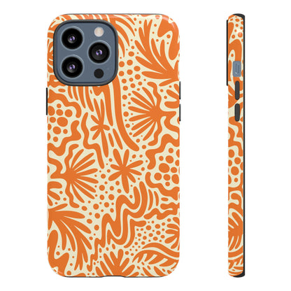 The Oasis Phone Case in Orange