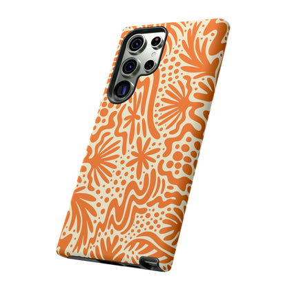 The Oasis Phone Case in Orange