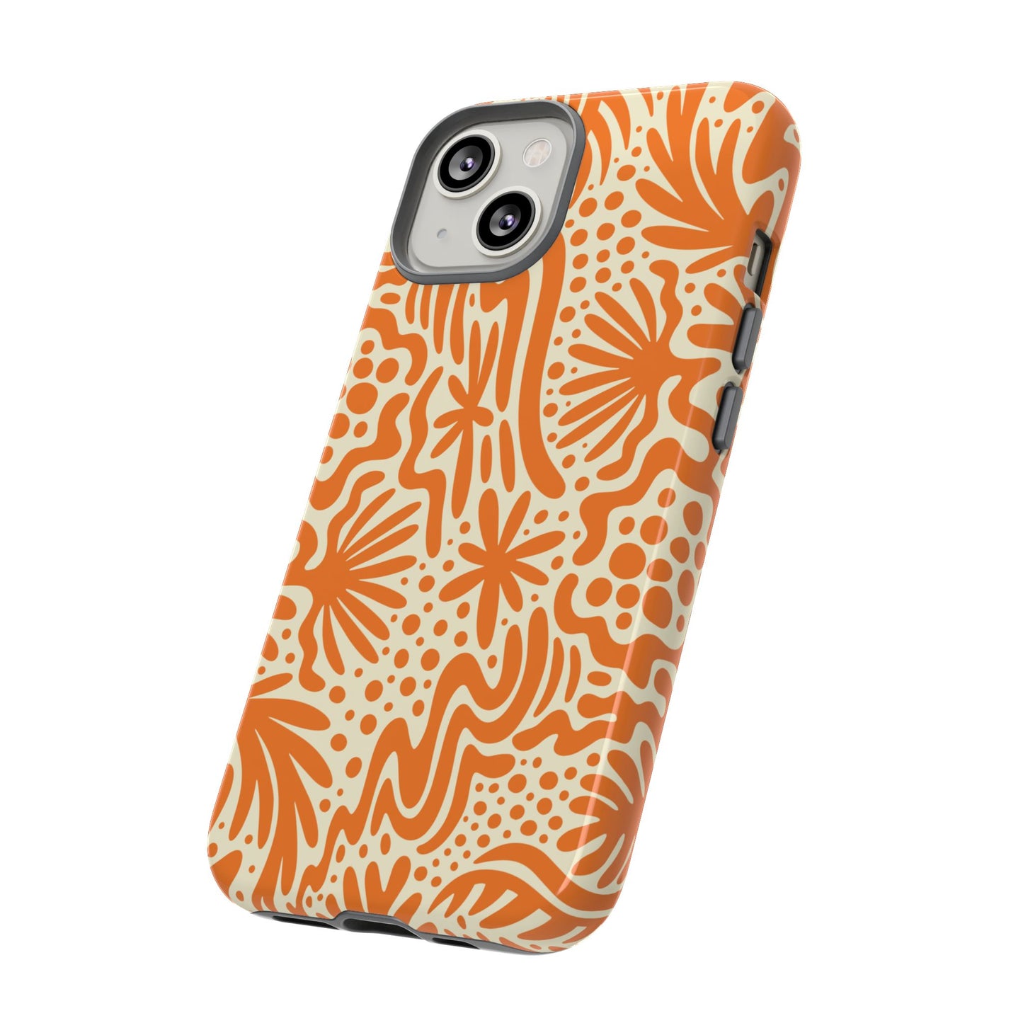 The Oasis Phone Case in Orange