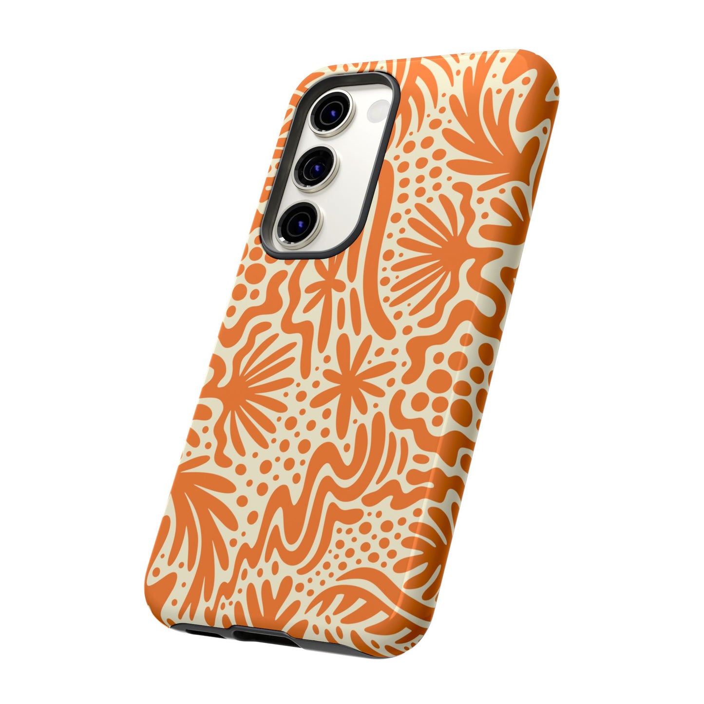 The Oasis Phone Case in Orange