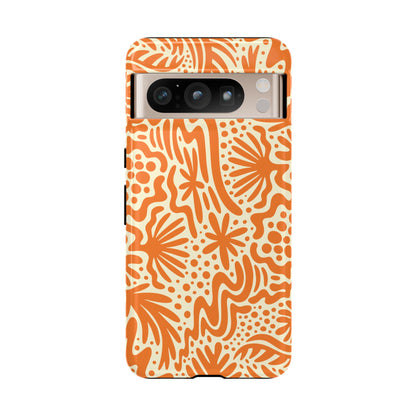 The Oasis Phone Case in Orange