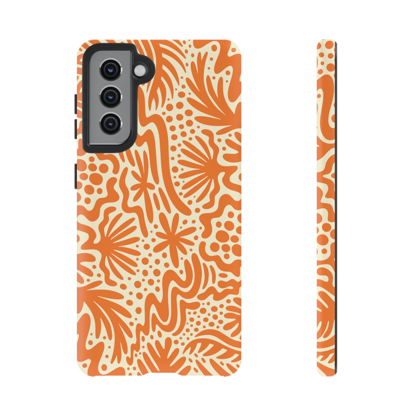 The Oasis Phone Case in Orange