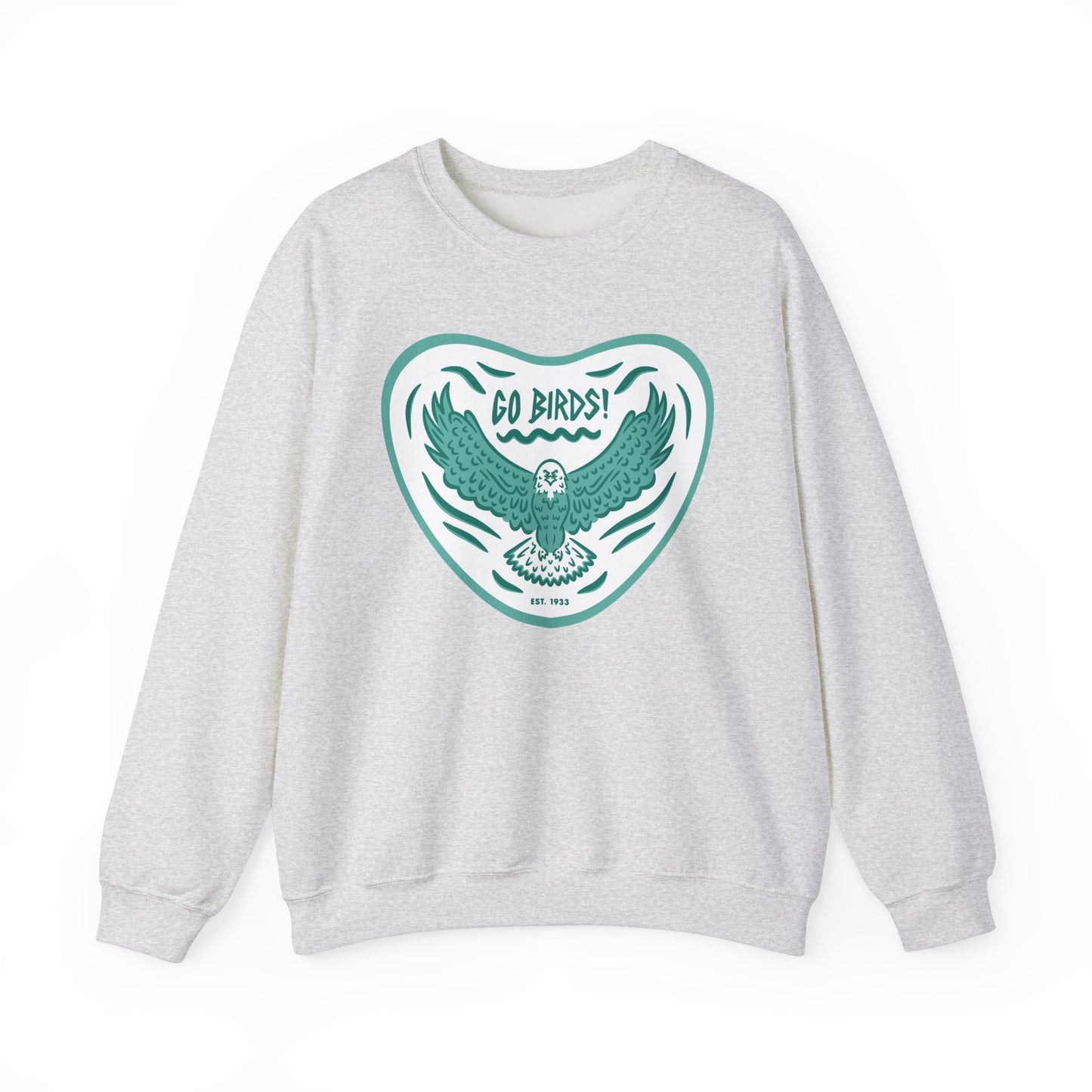 Go Birds Midnight Green Unisex Crewneck Sweatshirt