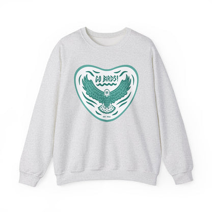 Go Birds Midnight Green Unisex Crewneck Sweatshirt