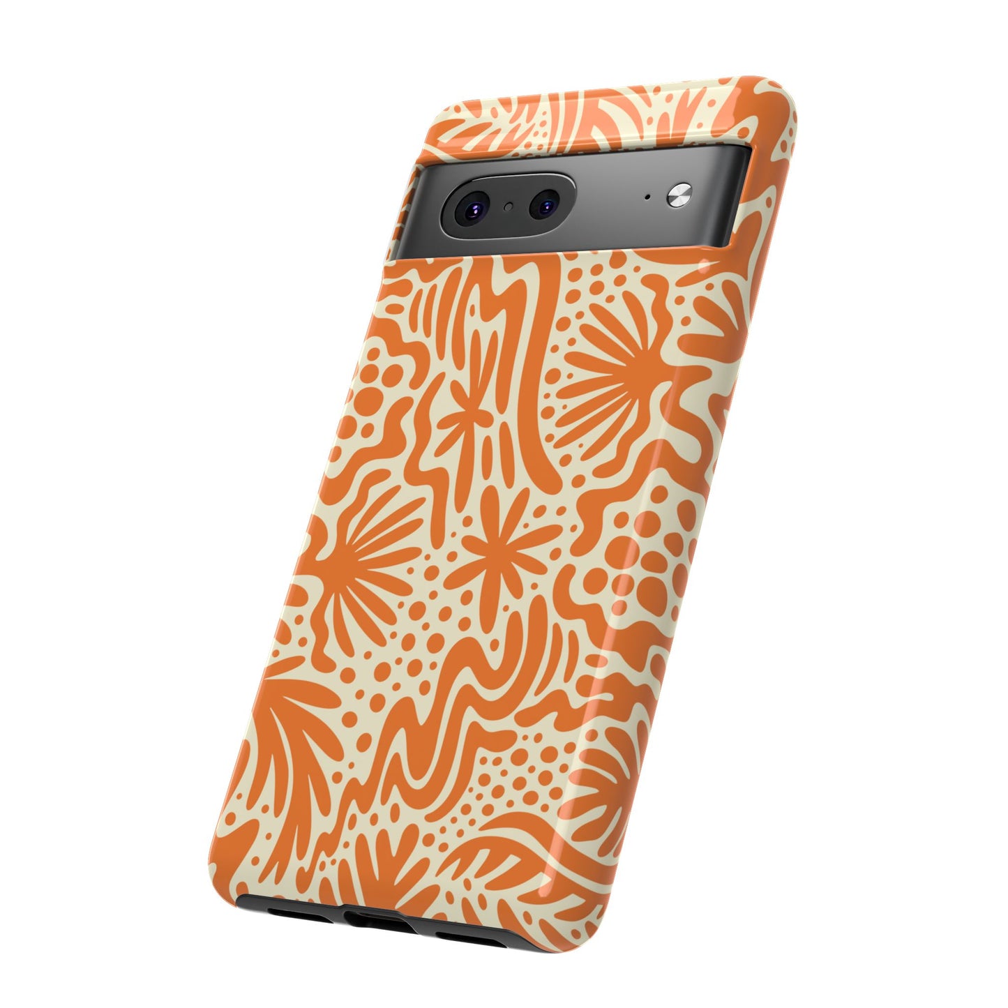 The Oasis Phone Case in Orange