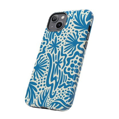 The Oasis Phone Case in Blue