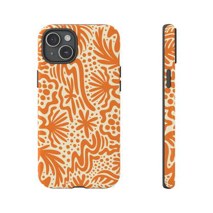 The Oasis Phone Case in Orange