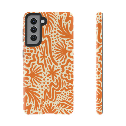 The Oasis Phone Case in Orange