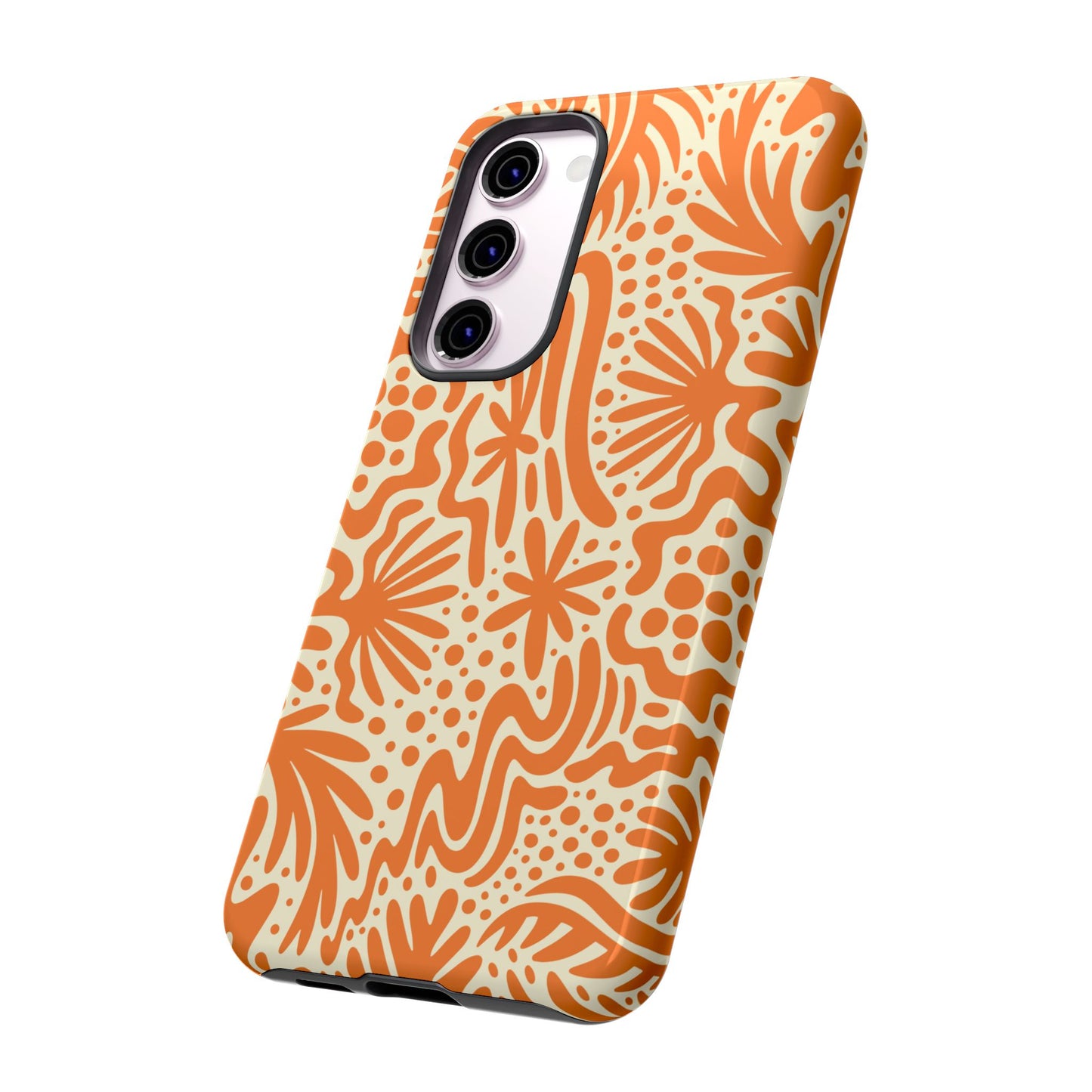 The Oasis Phone Case in Orange