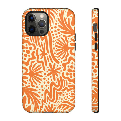 The Oasis Phone Case in Orange