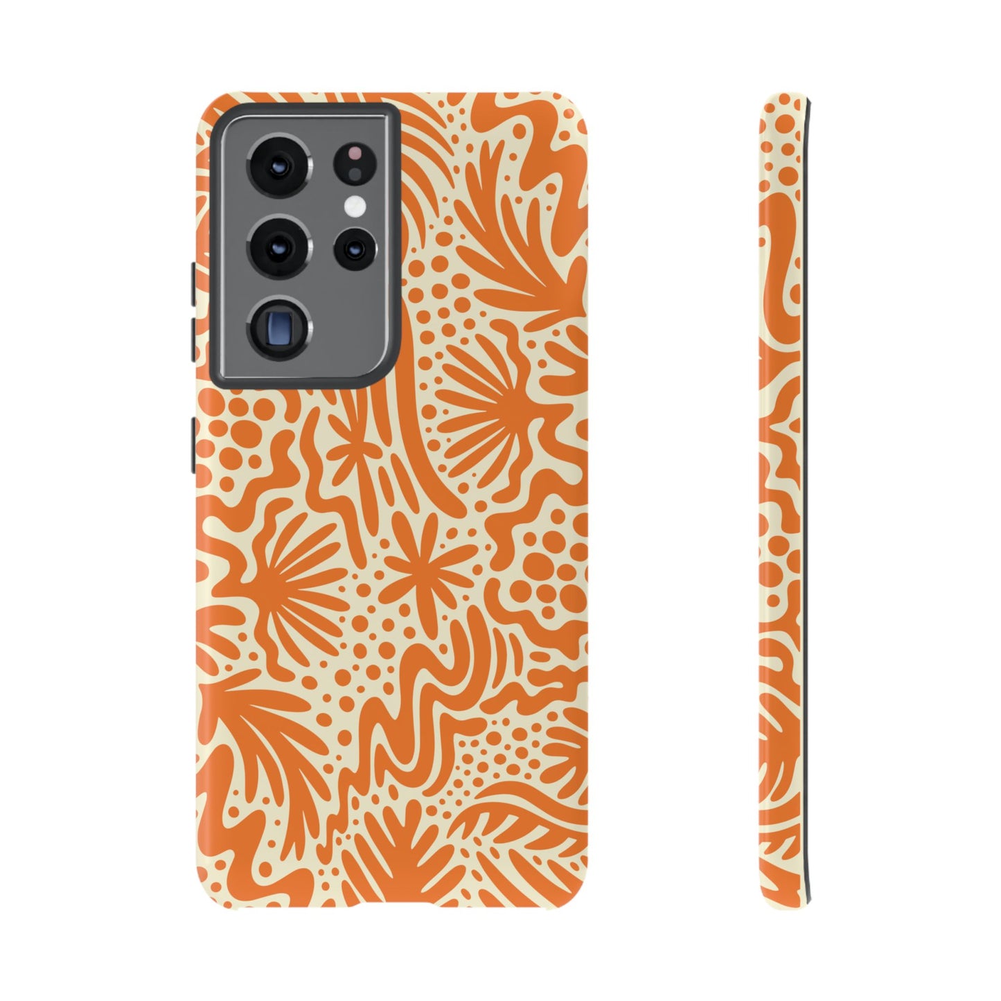 The Oasis Phone Case in Orange