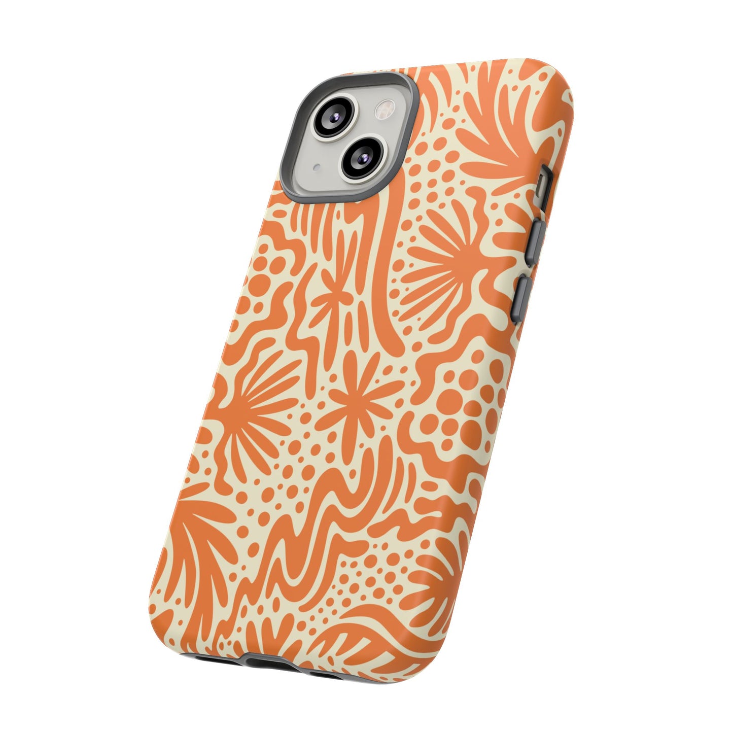 The Oasis Phone Case in Orange