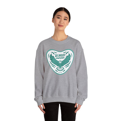 Go Birds Midnight Green Unisex Crewneck Sweatshirt