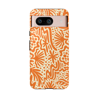 The Oasis Phone Case in Orange