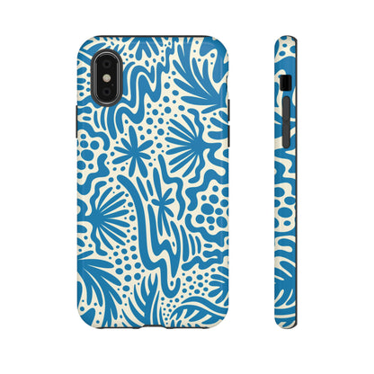 The Oasis Phone Case in Blue