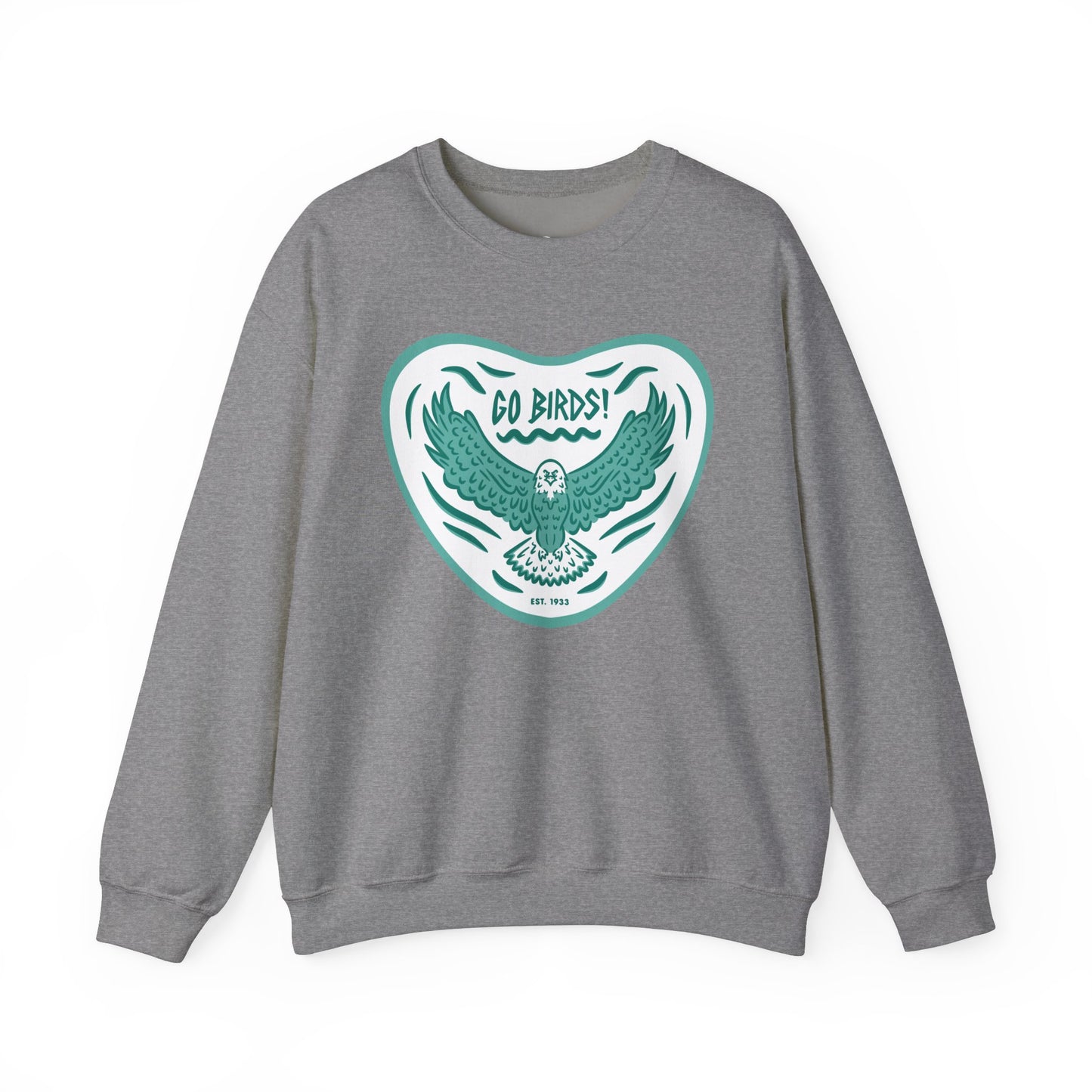 Go Birds Midnight Green Unisex Crewneck Sweatshirt