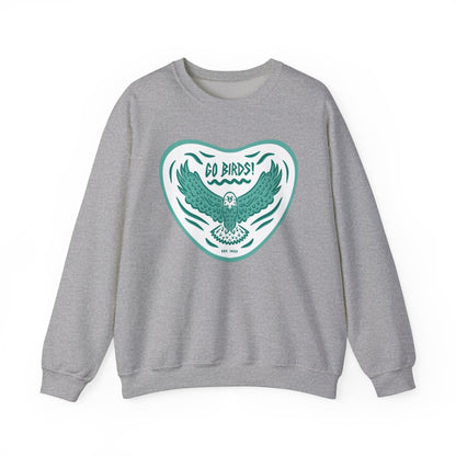 Go Birds Midnight Green Unisex Crewneck Sweatshirt