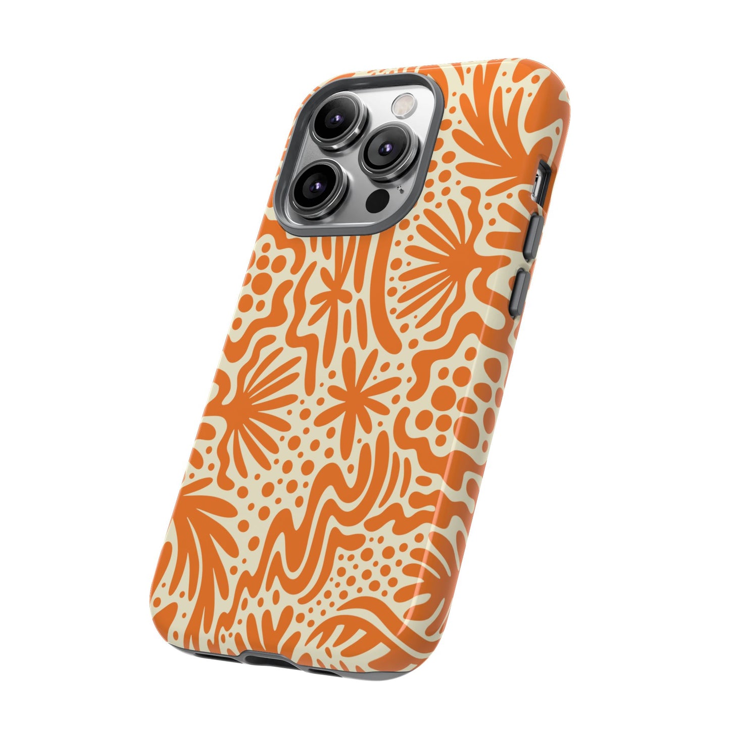 The Oasis Phone Case in Orange