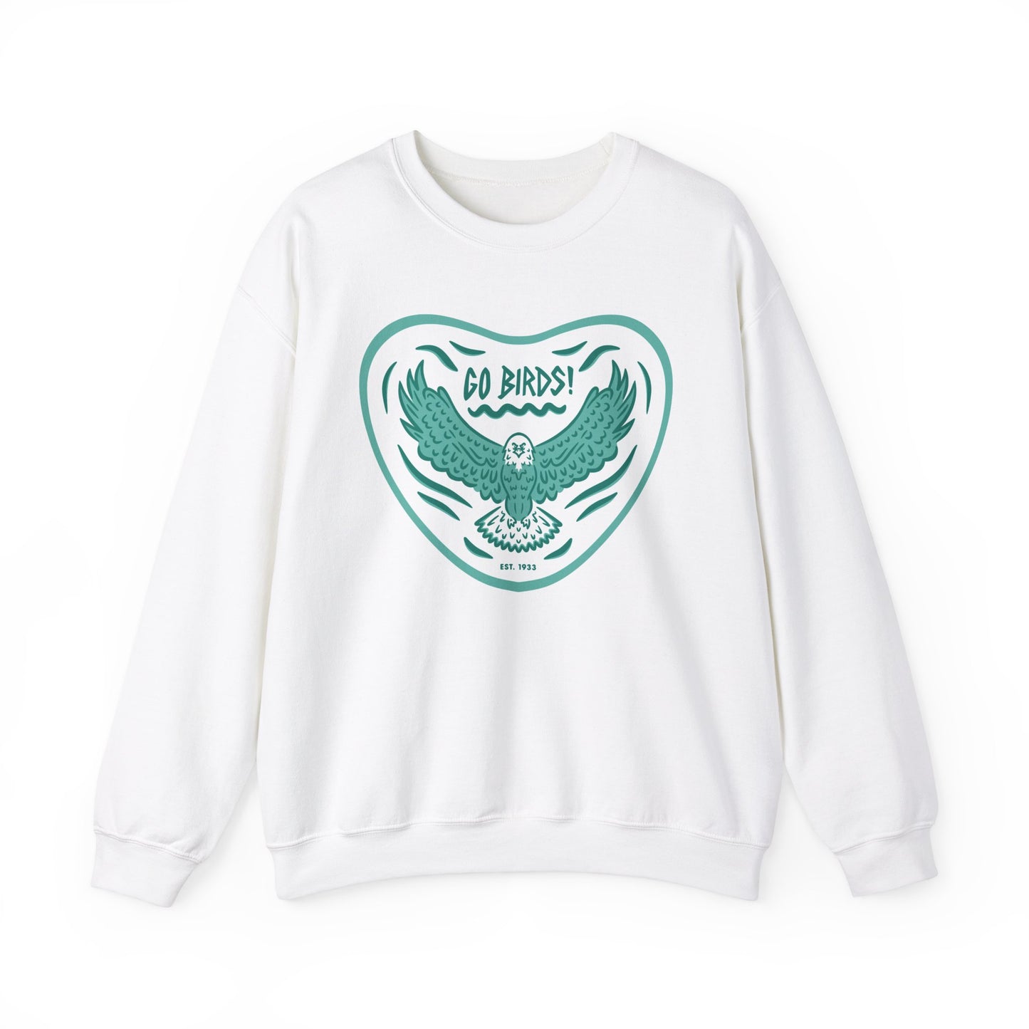 Go Birds Midnight Green Unisex Crewneck Sweatshirt