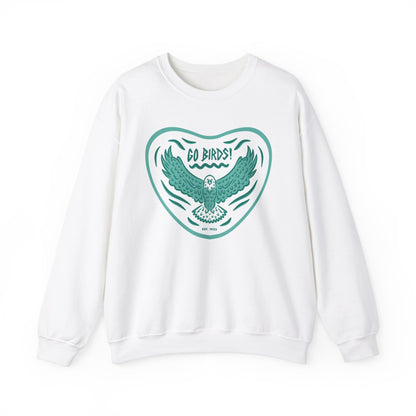 Go Birds Midnight Green Unisex Crewneck Sweatshirt