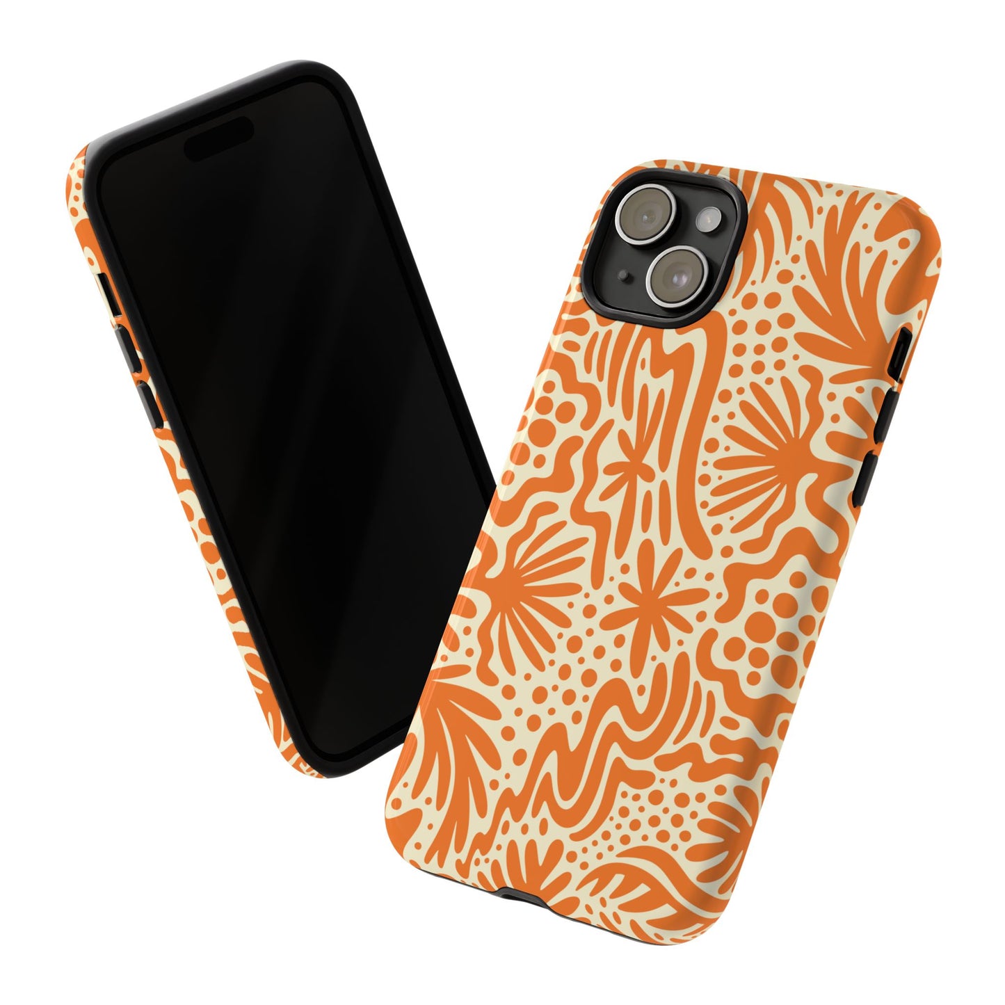 The Oasis Phone Case in Orange