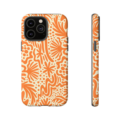 The Oasis Phone Case in Orange