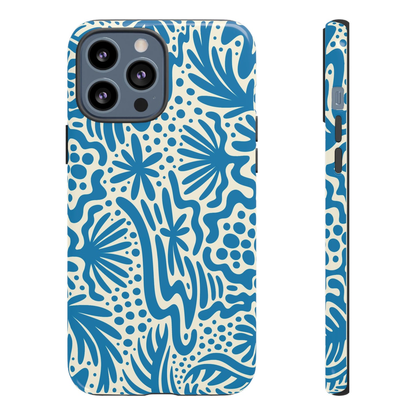 The Oasis Phone Case in Blue