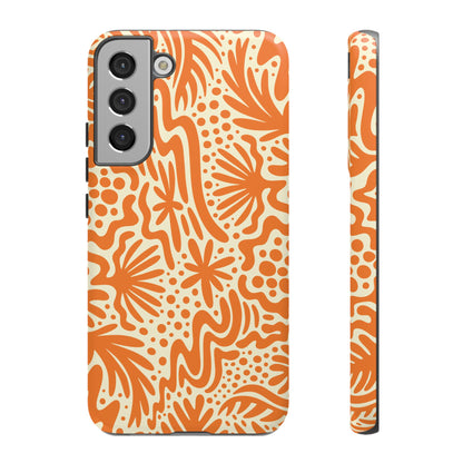 The Oasis Phone Case in Orange