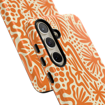 The Oasis Phone Case in Orange