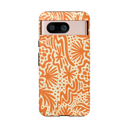 The Oasis Phone Case in Orange