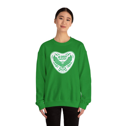 Go Birds Kelly Green Unisex Crewneck Sweatshirt