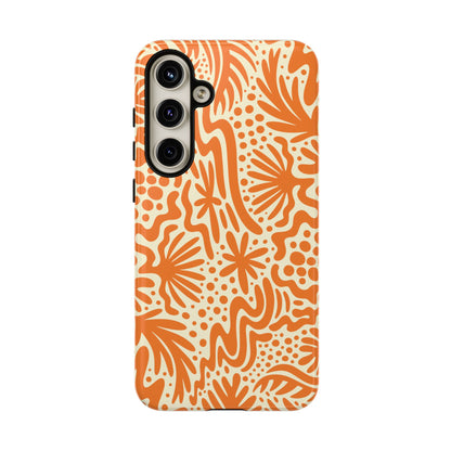 The Oasis Phone Case in Orange