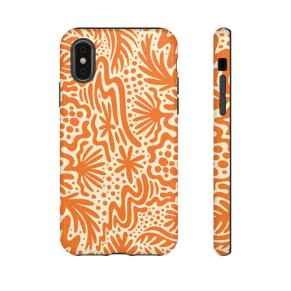 The Oasis Phone Case in Orange