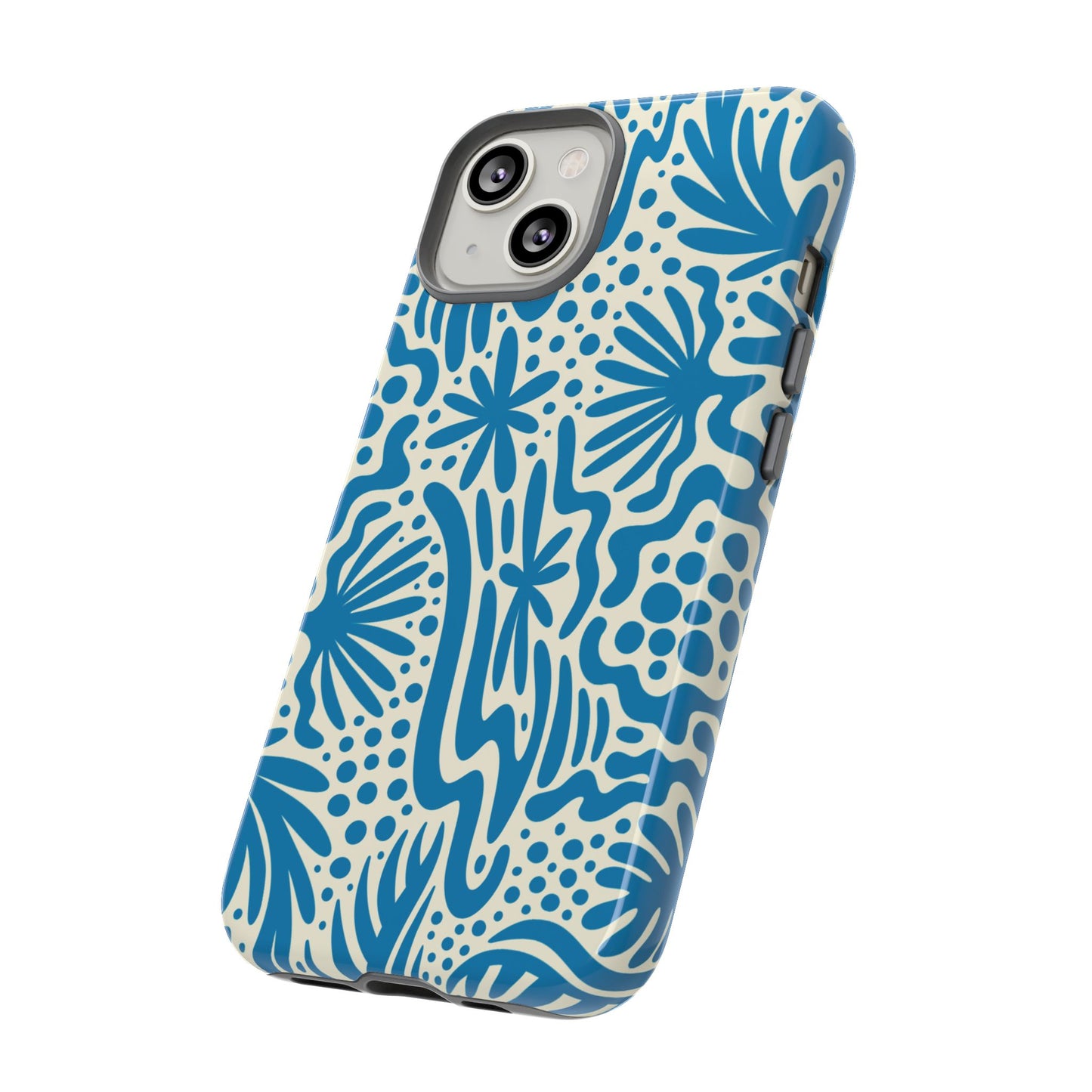 The Oasis Phone Case in Blue