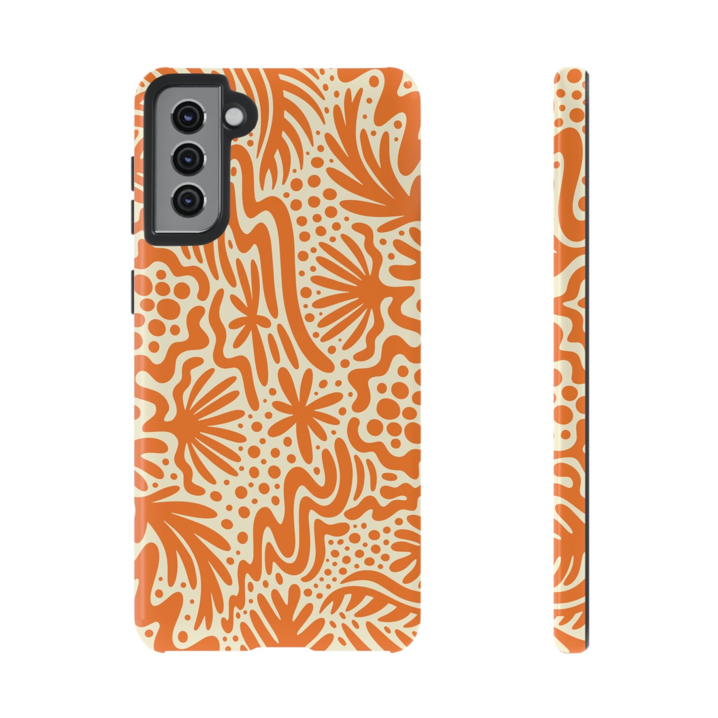 The Oasis Phone Case in Orange