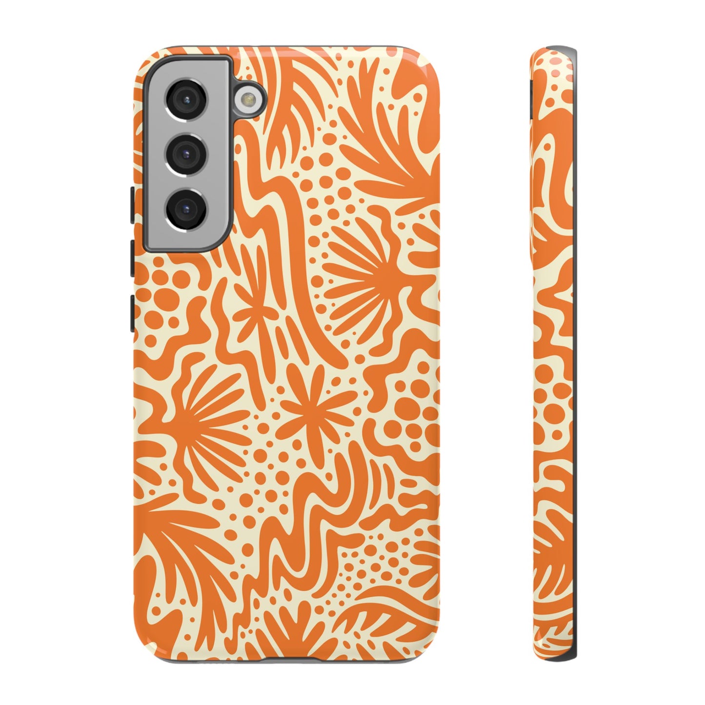 The Oasis Phone Case in Orange